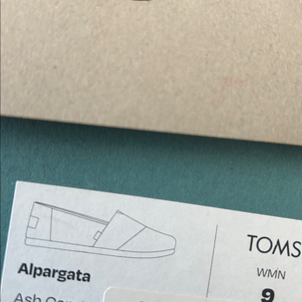 TOMS Women's Brown Canvas Flats - Picture 5 of 5